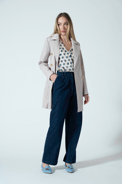 JEANS PINCE PALAZZO