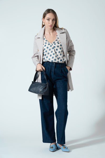 JEANS PINCE PALAZZO
