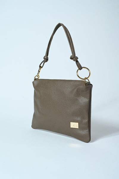 POCHETTE VERA PELLE NAPPA