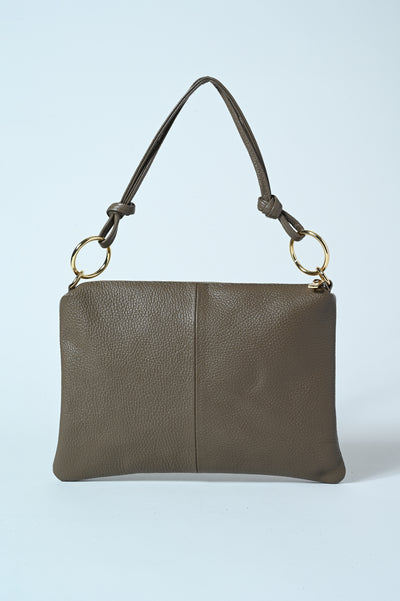 POCHETTE VERA PELLE NAPPA