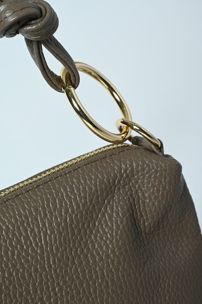 POCHETTE VERA PELLE NAPPA