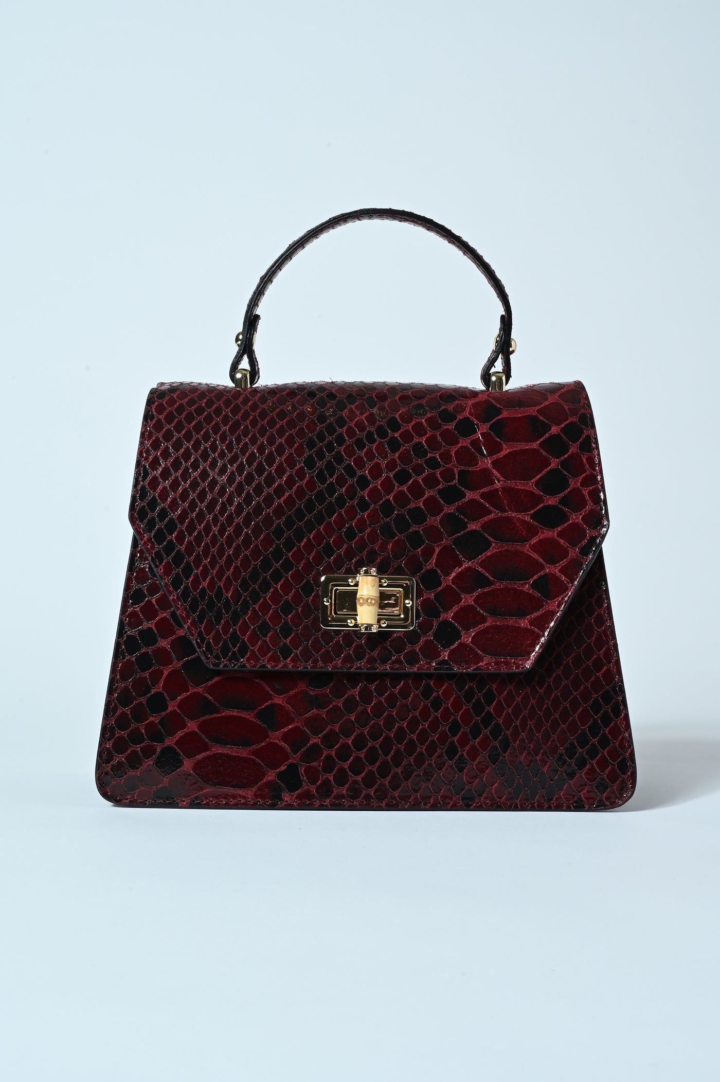 BORSA MINI REPTILE VERA PELLE