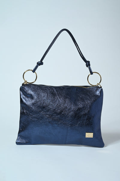 MAXI POCHETTE VERA PELLE GLITT