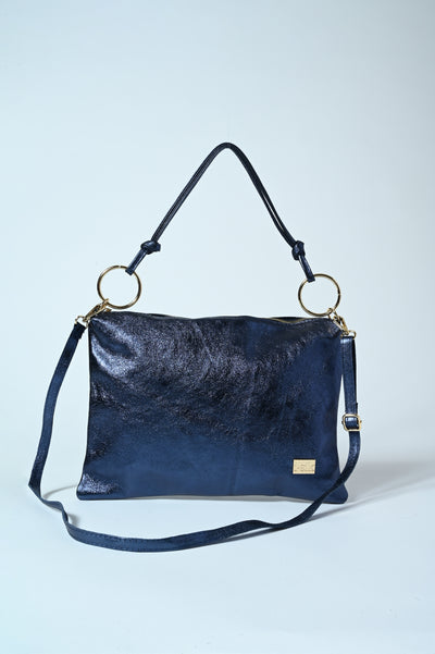 MAXI POCHETTE VERA PELLE GLITT