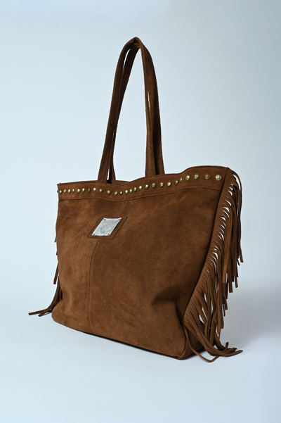SHOPPER CAMOSCIO FRANGE