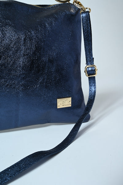 MAXI POCHETTE VERA PELLE GLITT