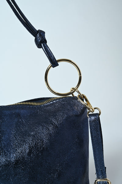 MAXI POCHETTE VERA PELLE GLITT