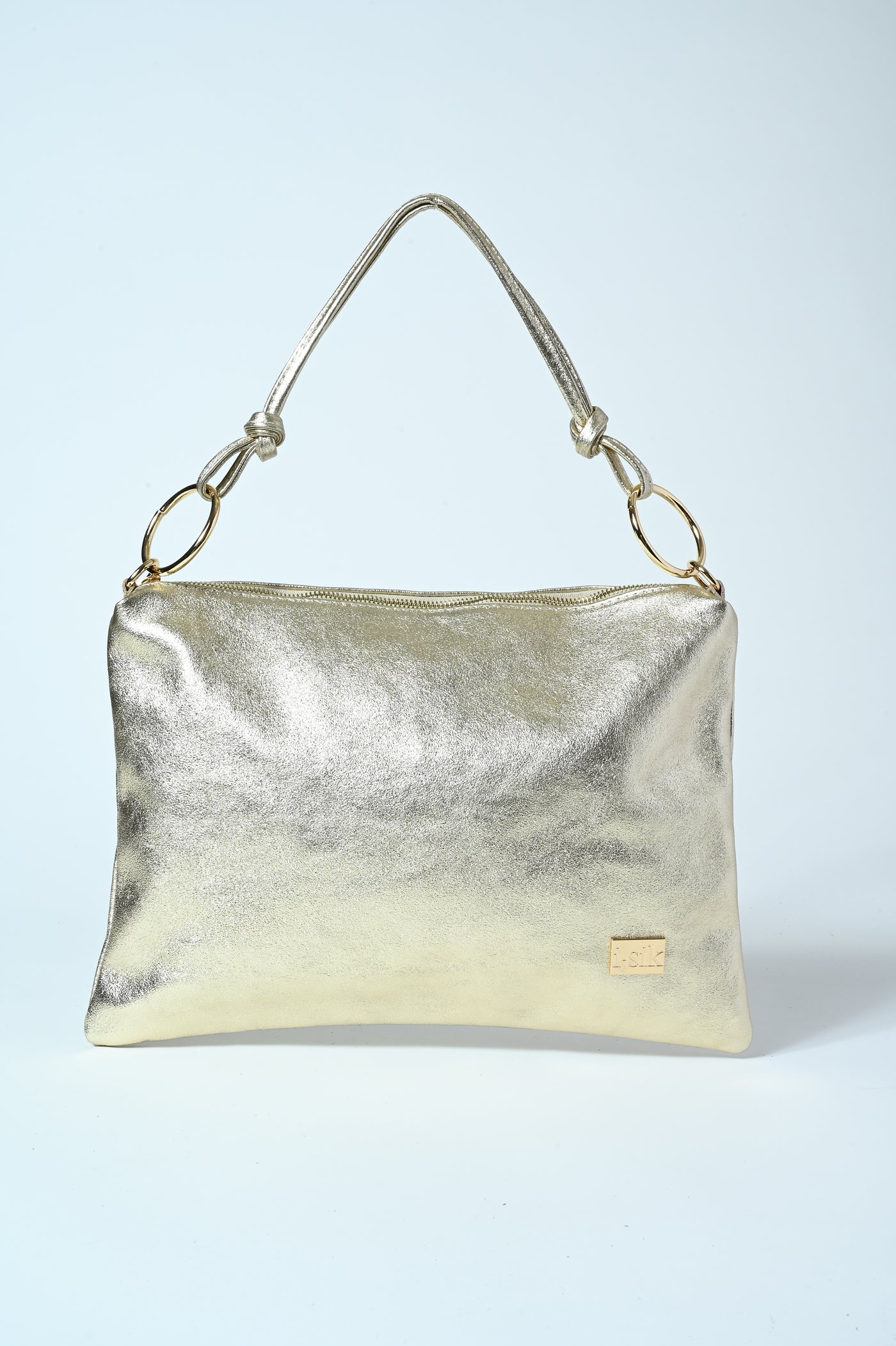 MAXI POCHETTE VERA PELLE GLITT