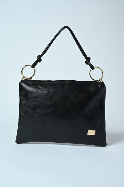 MAXI POCHETTE VERA PELLE GLITT