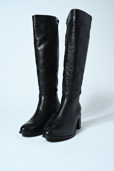 STIVALE TACCO VERA PELLE