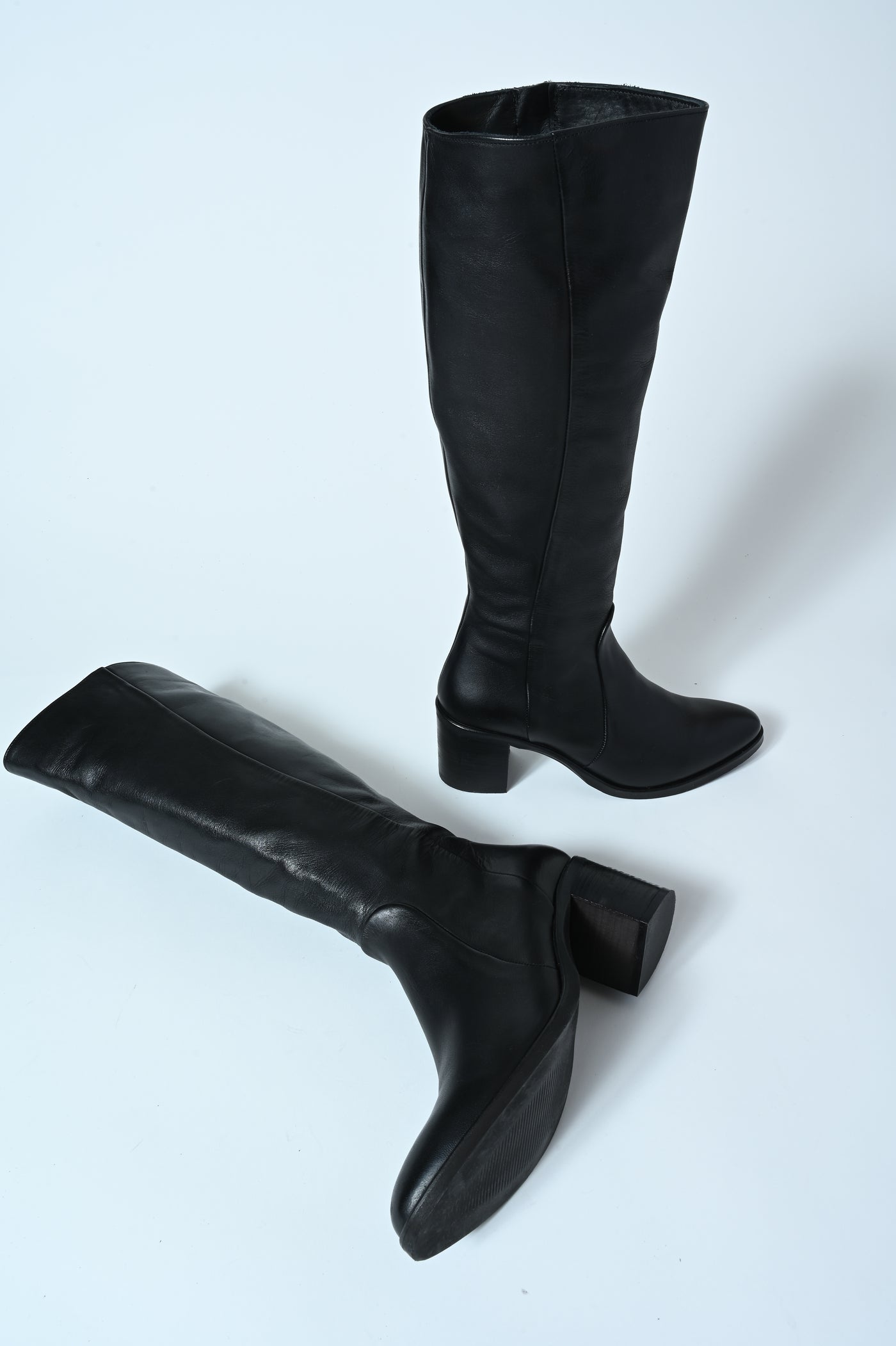 STIVALE TACCO VERA PELLE