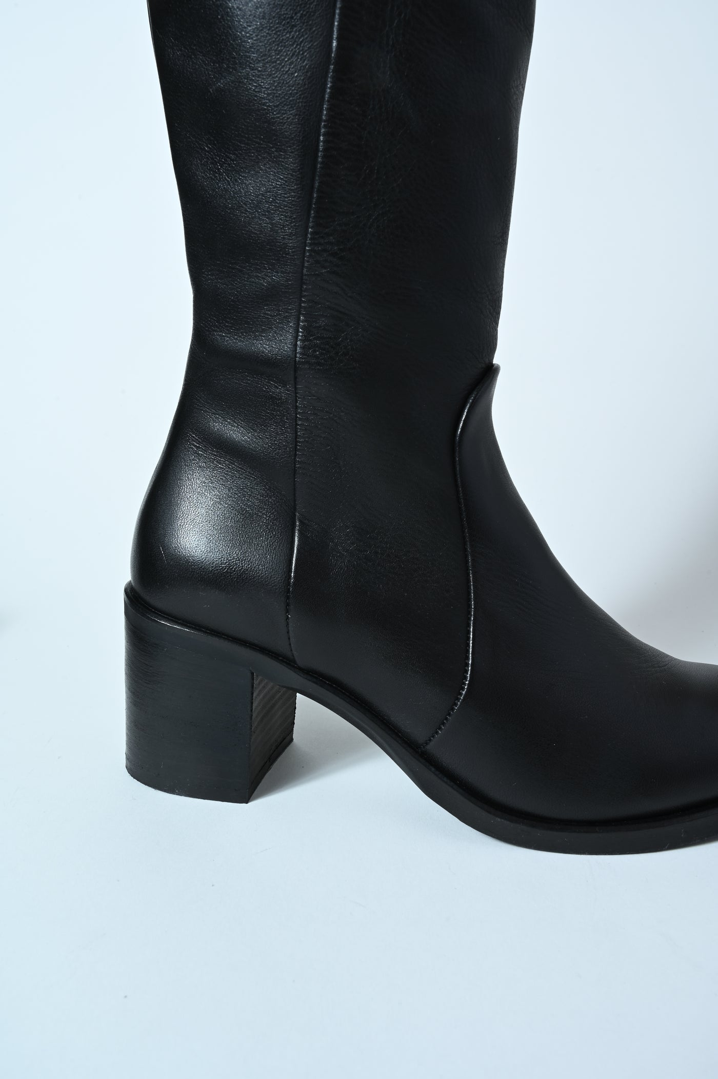 STIVALE TACCO VERA PELLE