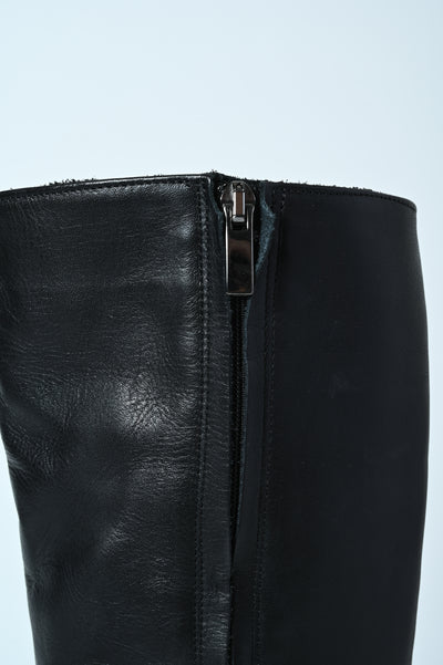 STIVALE TACCO VERA PELLE