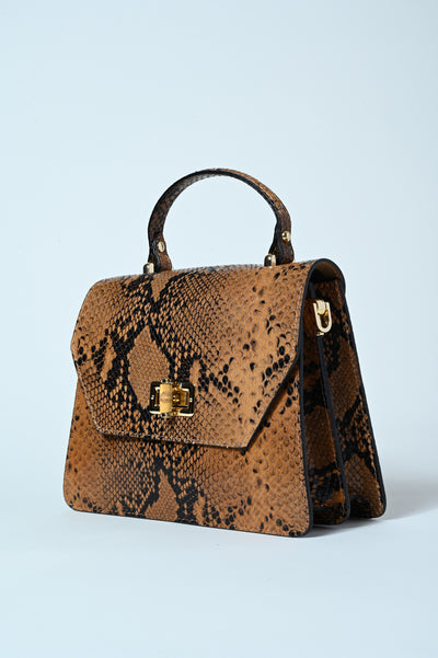 BORSA MINI REPTILE VERA PELLE