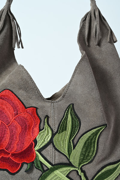 HOBO BAG VERA PELLE ROSA RE-LO