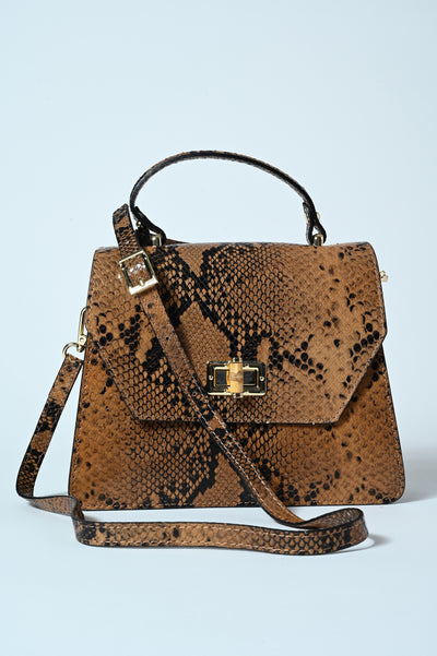 BORSA MINI REPTILE VERA PELLE