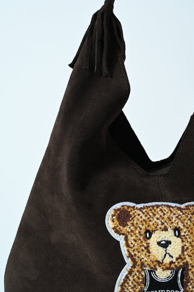 HOBO BAG VERA PELLE BEAR RE-LO