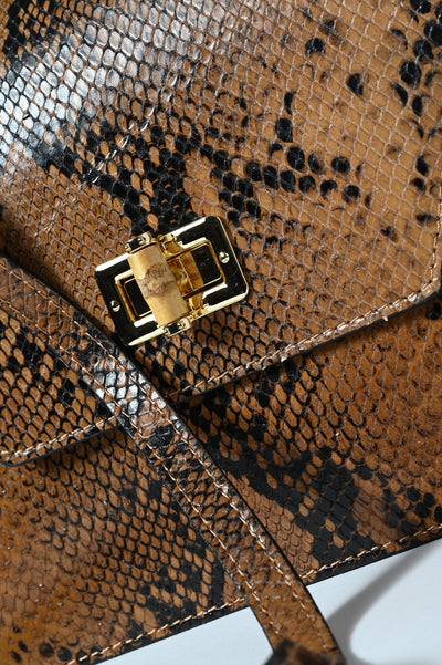 BORSA MINI REPTILE VERA PELLE