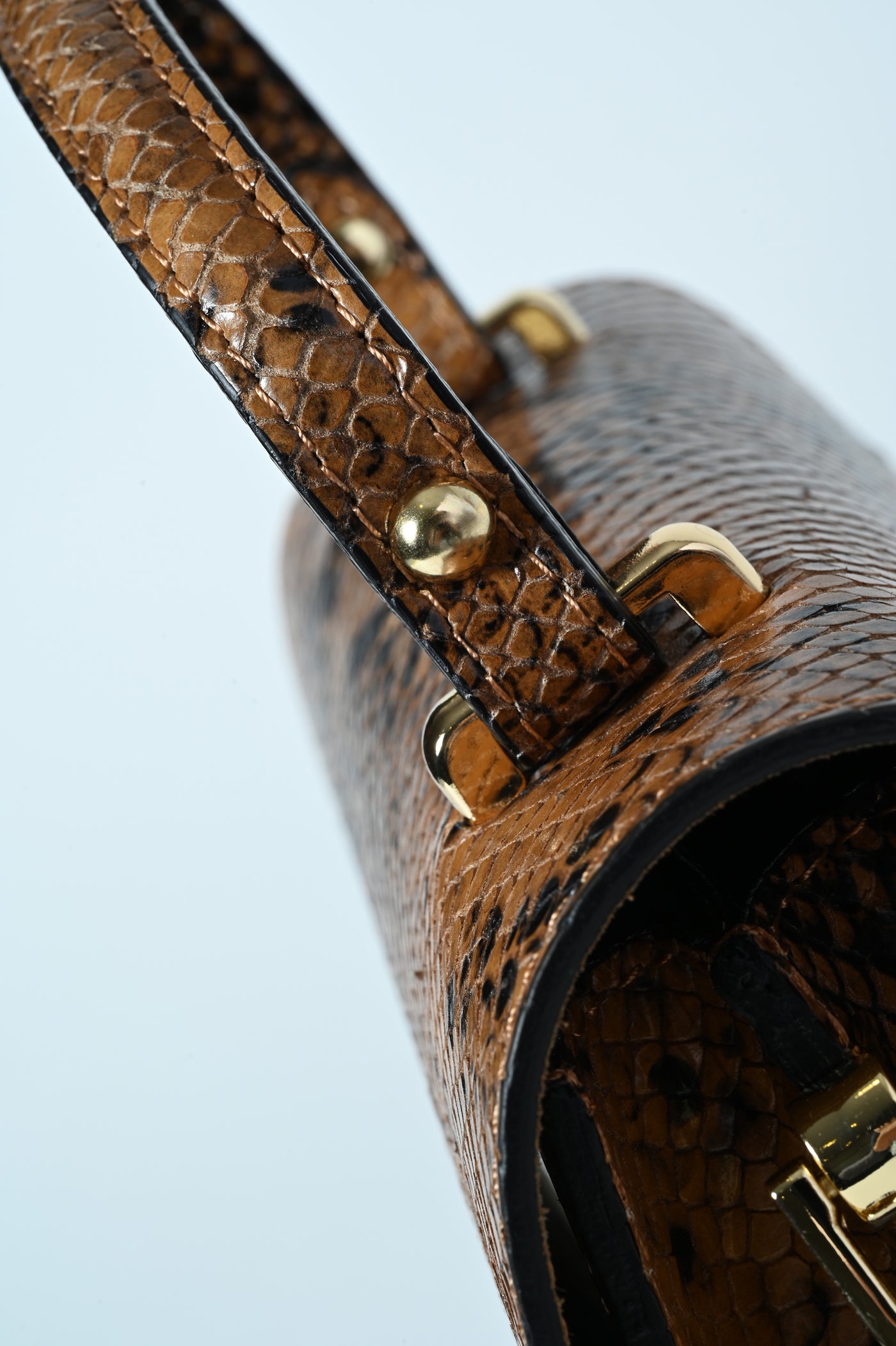BORSA MINI REPTILE VERA PELLE