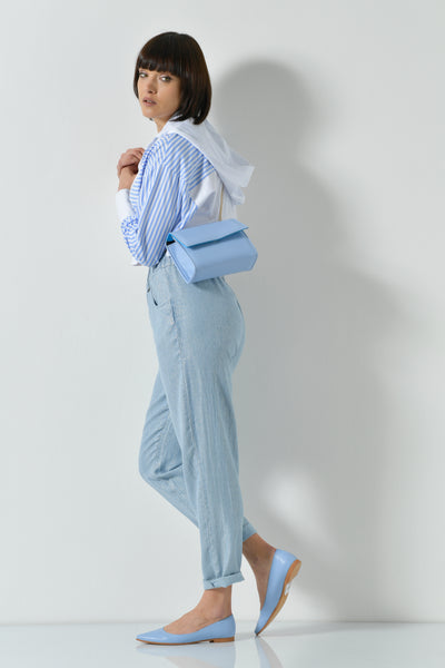 PANT. 5T CHAMBRAY LUREX