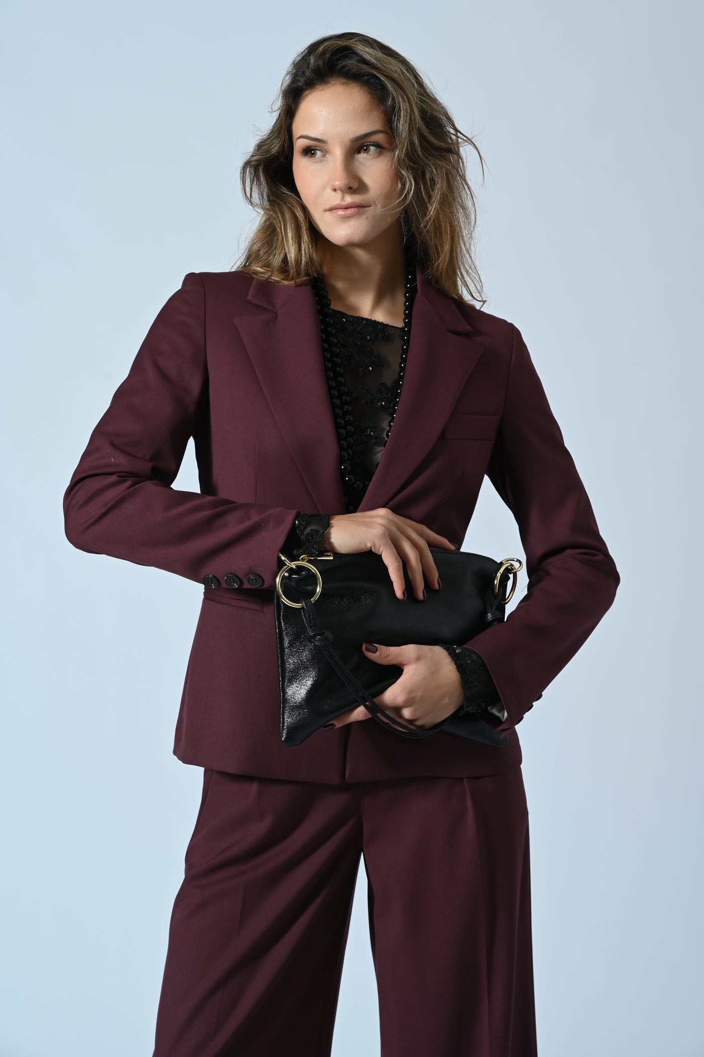 BLAZER MANO LANA 1 BOTTONE