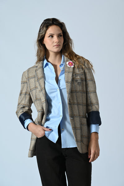 CAMICIA SLIM POPELINE