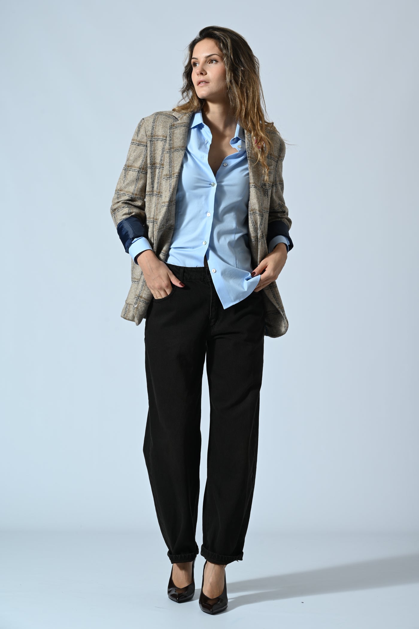 CAMICIA SLIM POPELINE