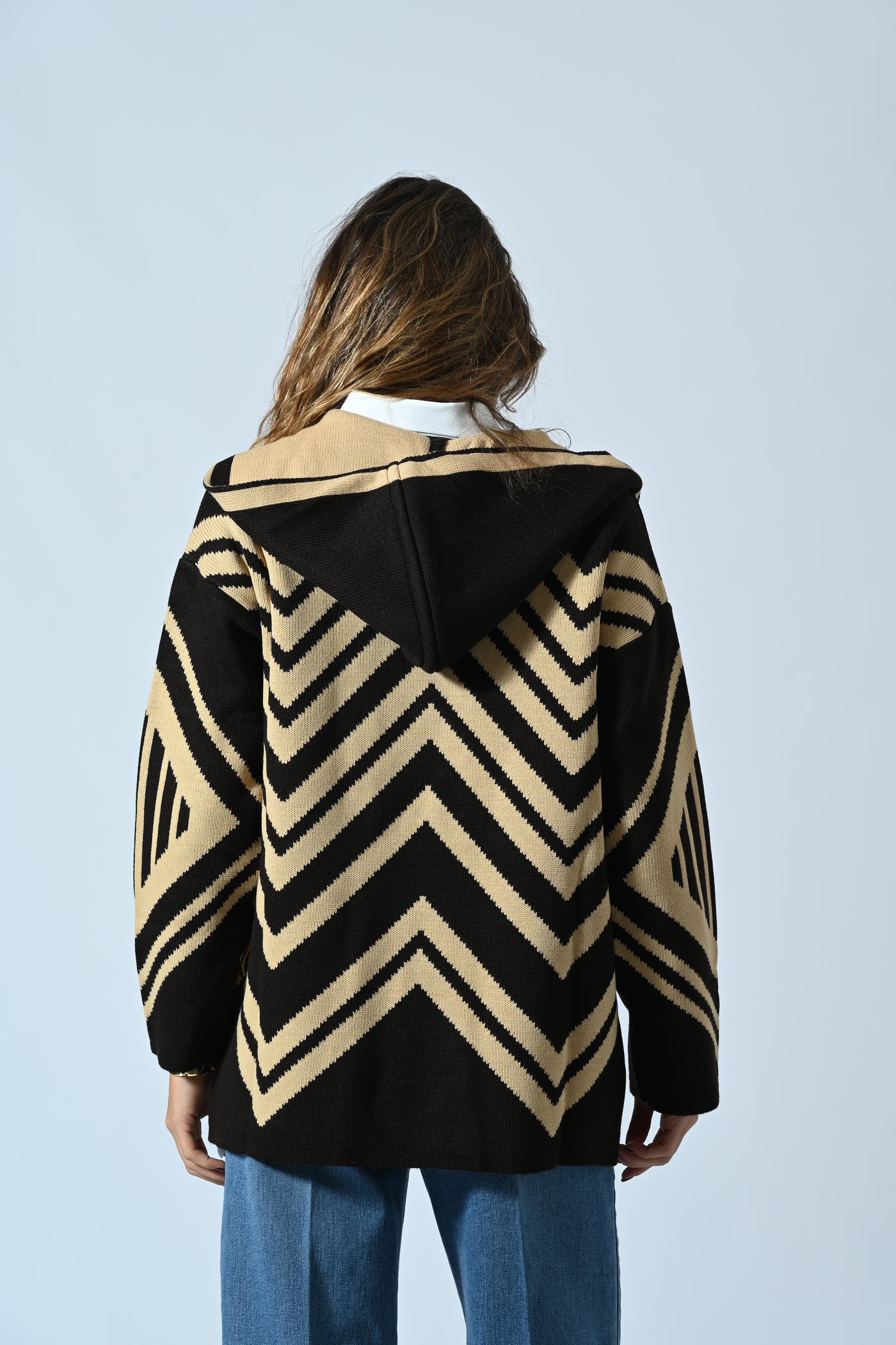 CAPPOTTO CORTO IN MAGLIA