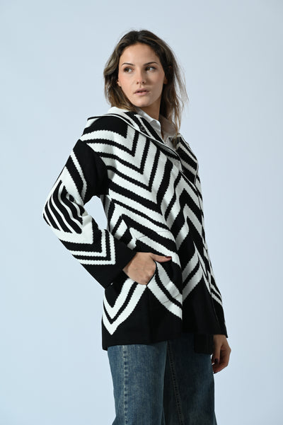 CAPPOTTO CORTO IN MAGLIA