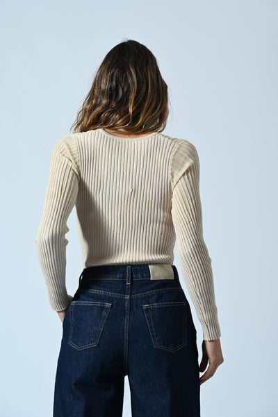MAGLIA COSTINE JACQUARD LUREX