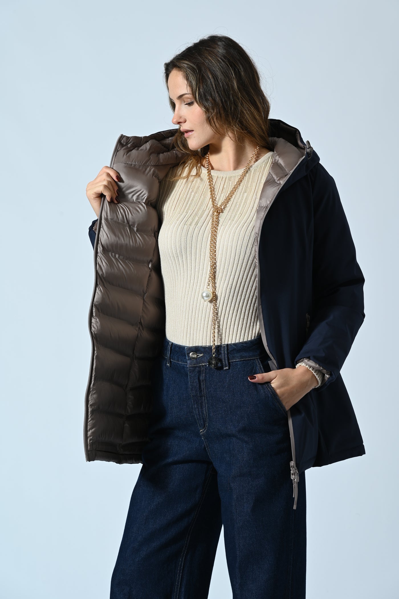 GIUBBINO LUNGO TECNICO REVERSIBILE