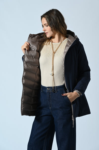 GIUBBINO LUNGO TECNICO REVERSIBILE