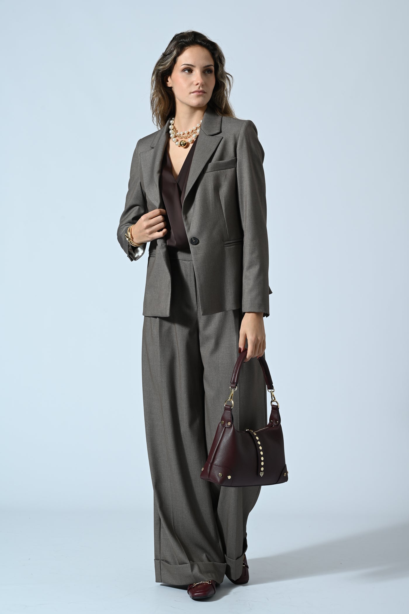 BLAZER MANO LANA 1 BOTTONE