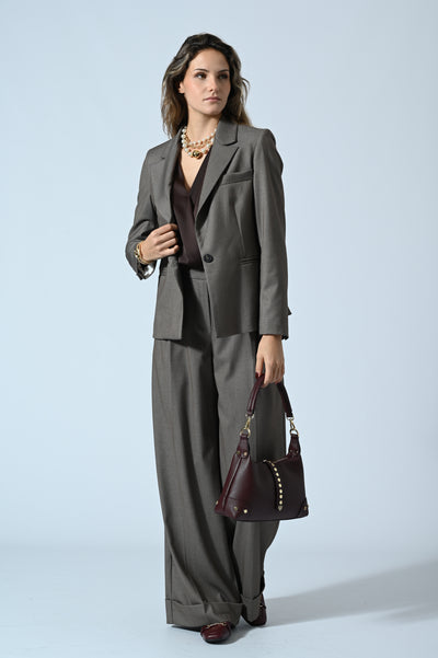 BLAZER MANO LANA 1 BOTTONE