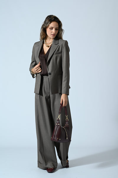 BLAZER MANO LANA 1 BOTTONE