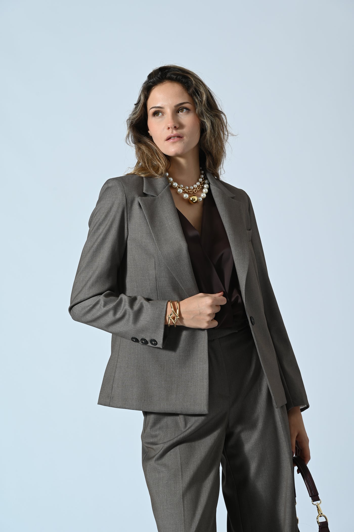 BLAZER MANO LANA 1 BOTTONE