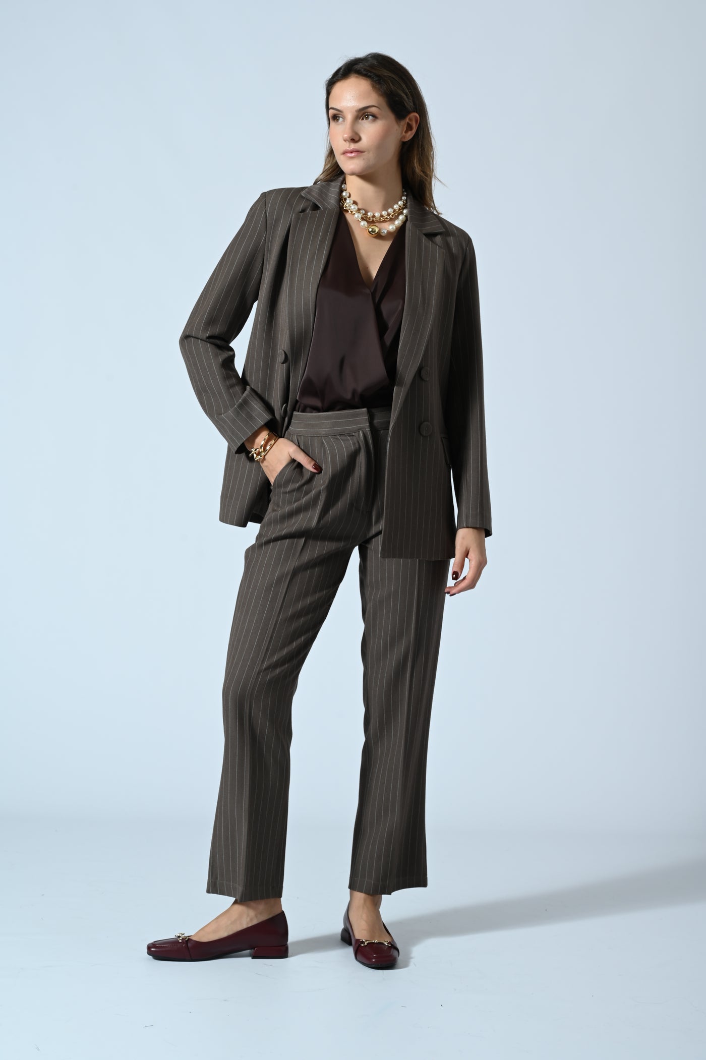 BLAZER GESSATO DOPPIOPETTO