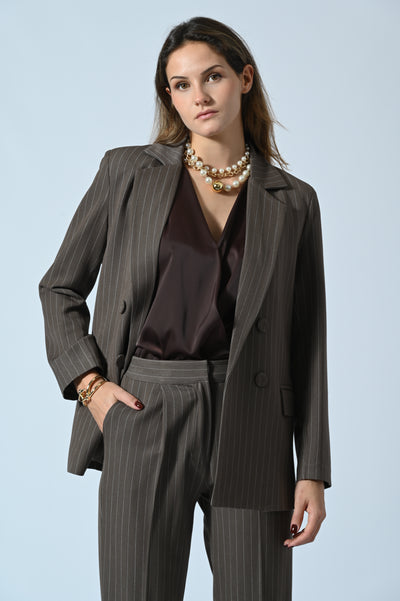 BLAZER GESSATO DOPPIOPETTO