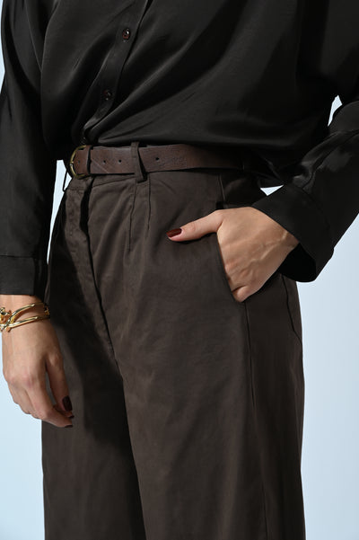 PANTALONE BAGGY IN COTONE