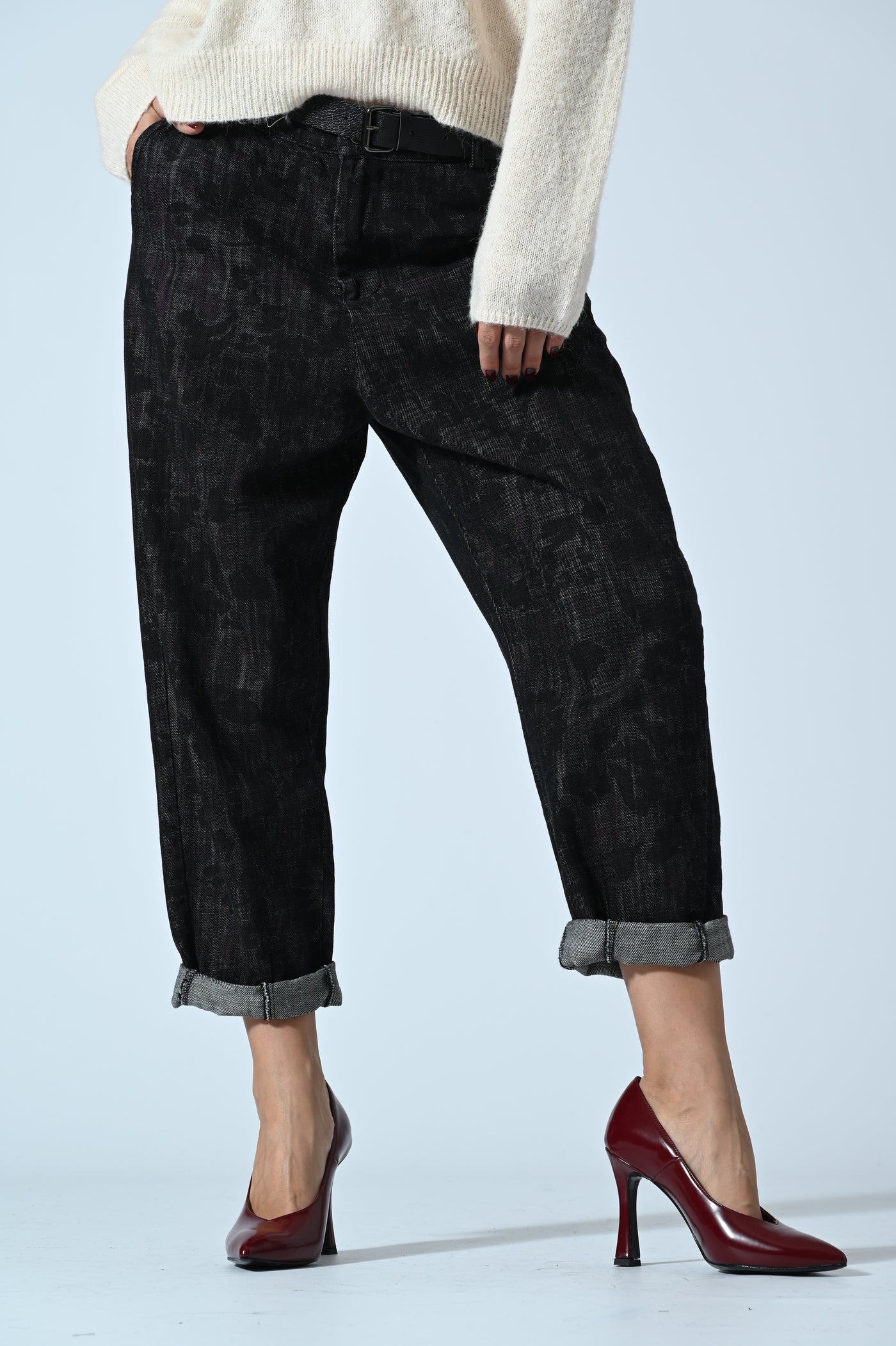 JEANS FIT BALLOON FANTASIA FIORE