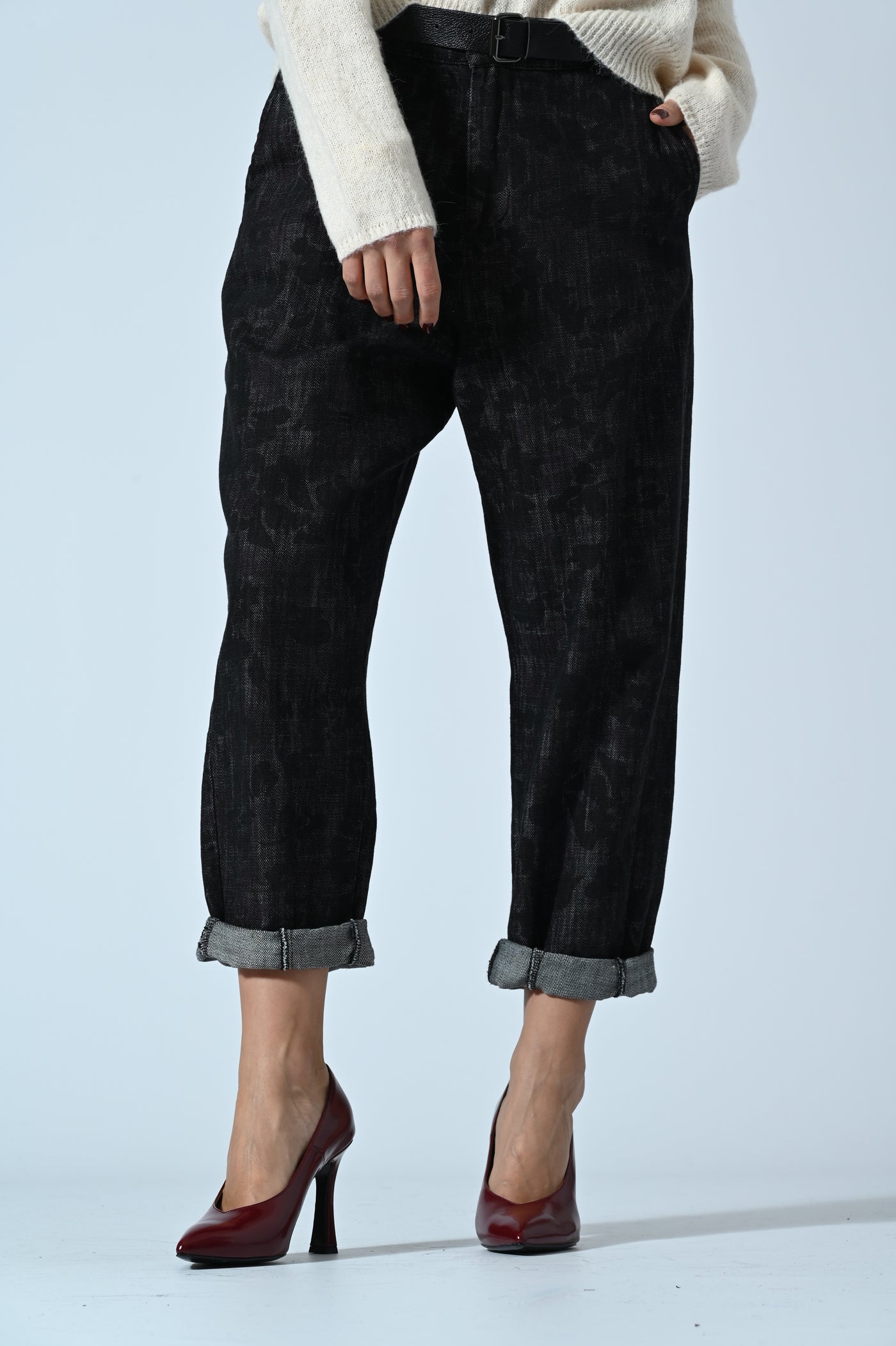 JEANS FIT BALLOON FANTASIA FIORE