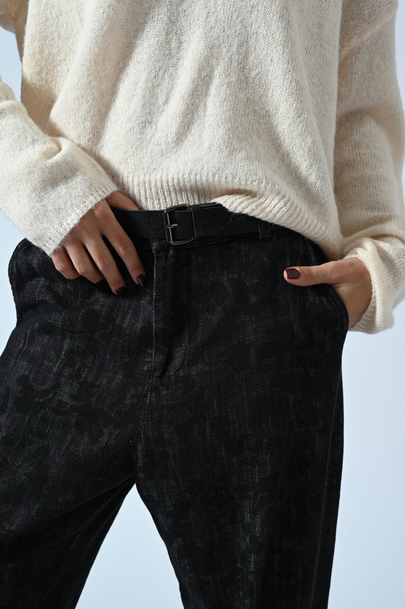 JEANS FIT BALLOON FANTASIA FIORE