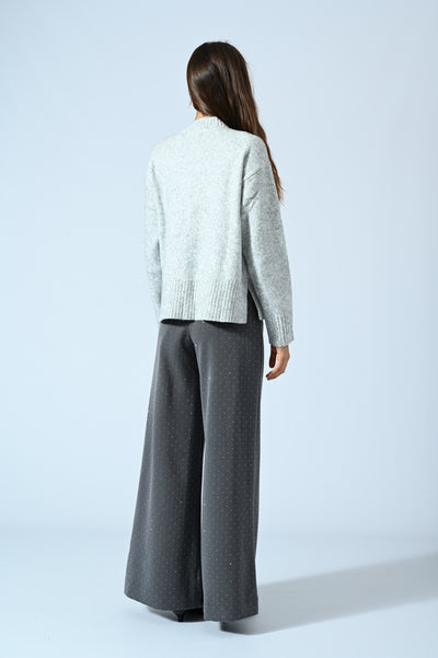 MAGLIA CON SCOLLO A V