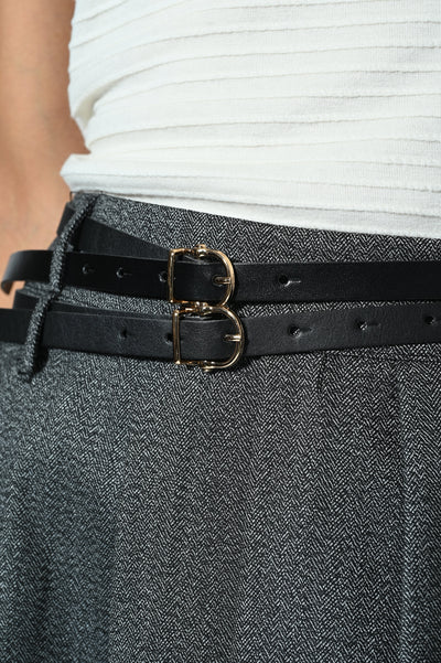 MINIGONNA PLISSETTATA