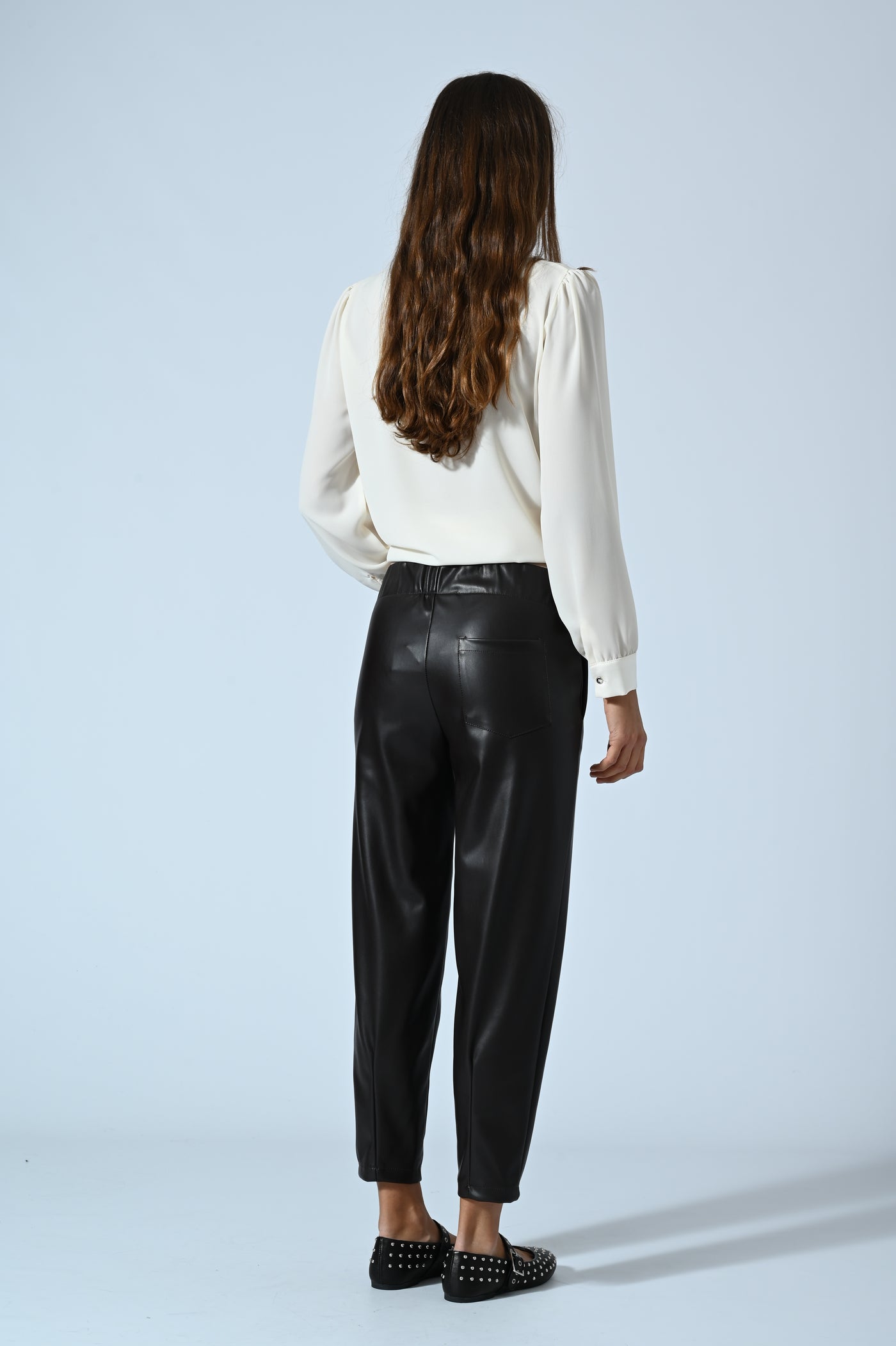 PANTALONI IN ECOPELLE