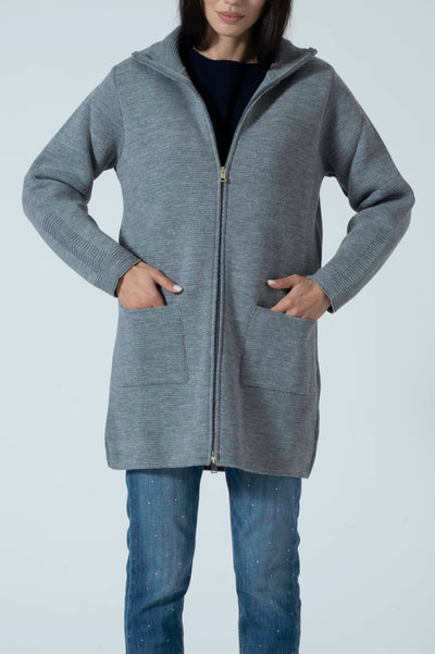 CAPPOTTO MAGLIA ZIP