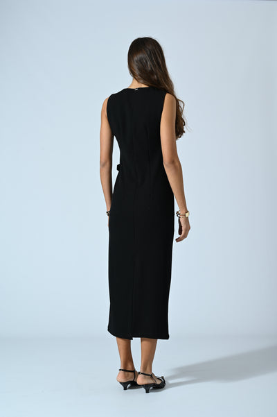 ABITO LUNGO SMANICATO