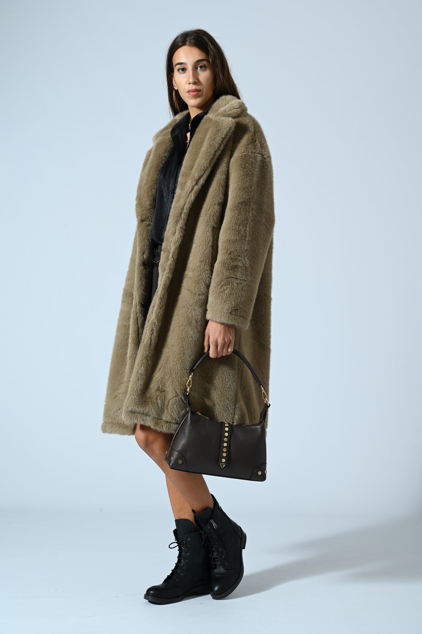 CAPPOTTO ECOPELLICCIA