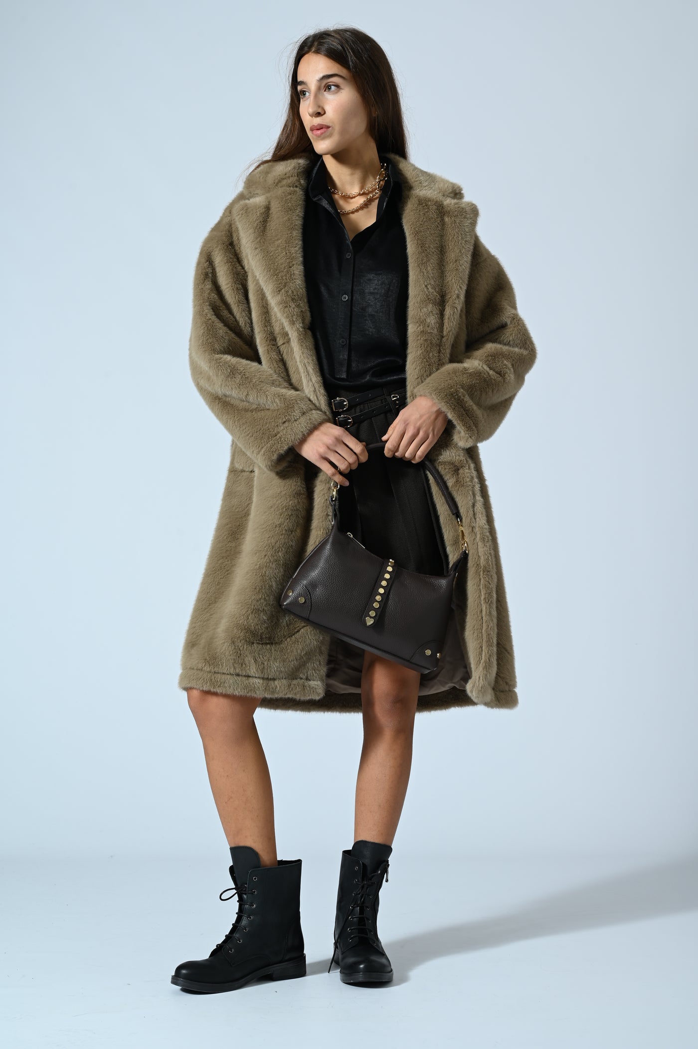 CAPPOTTO ECOPELLICCIA