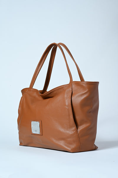 BORSA SHOPPER VERA PELLE